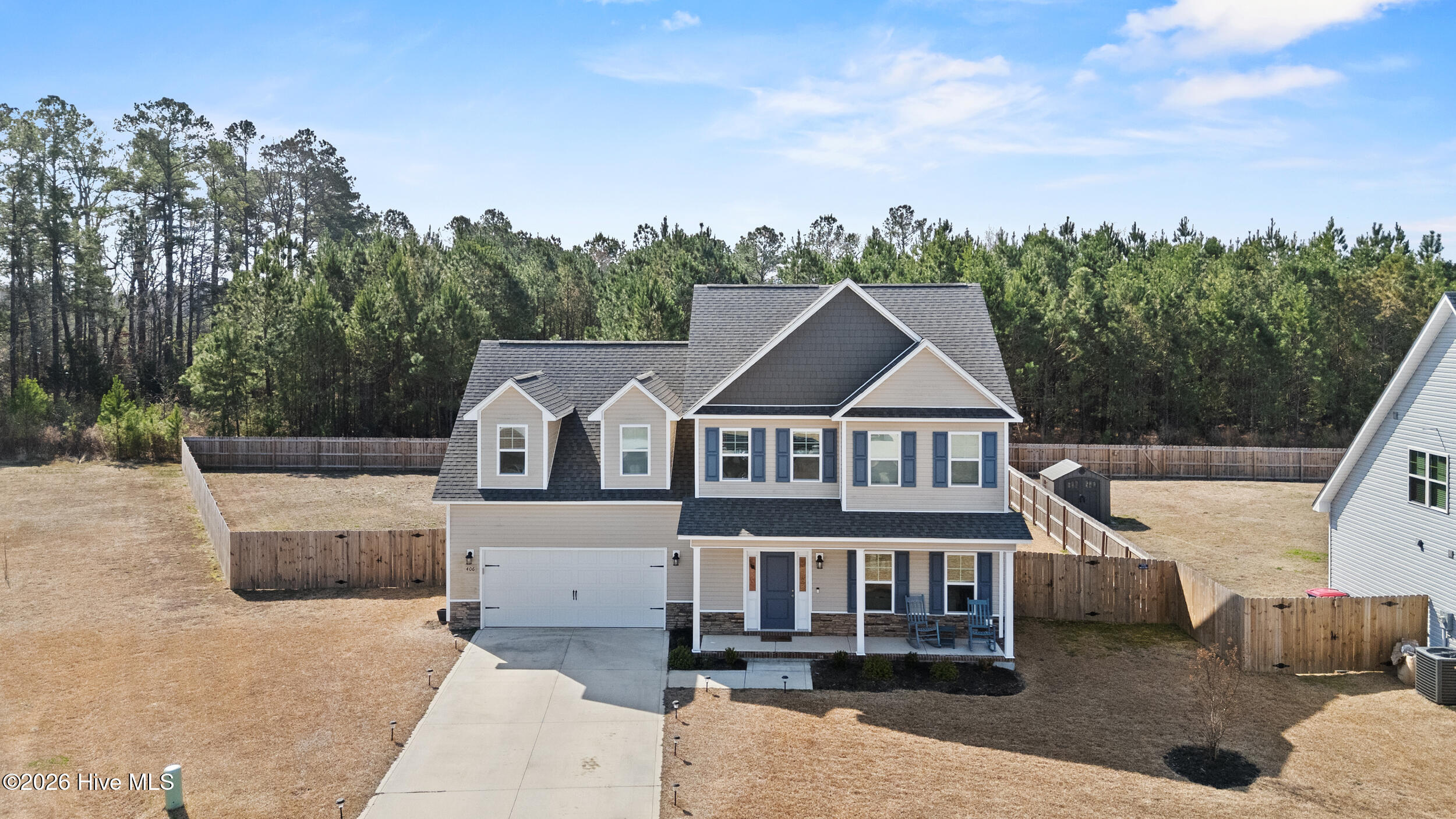406 Silverstone Place Hubert, NC 28539 - Photo 6 of 49 6_drone