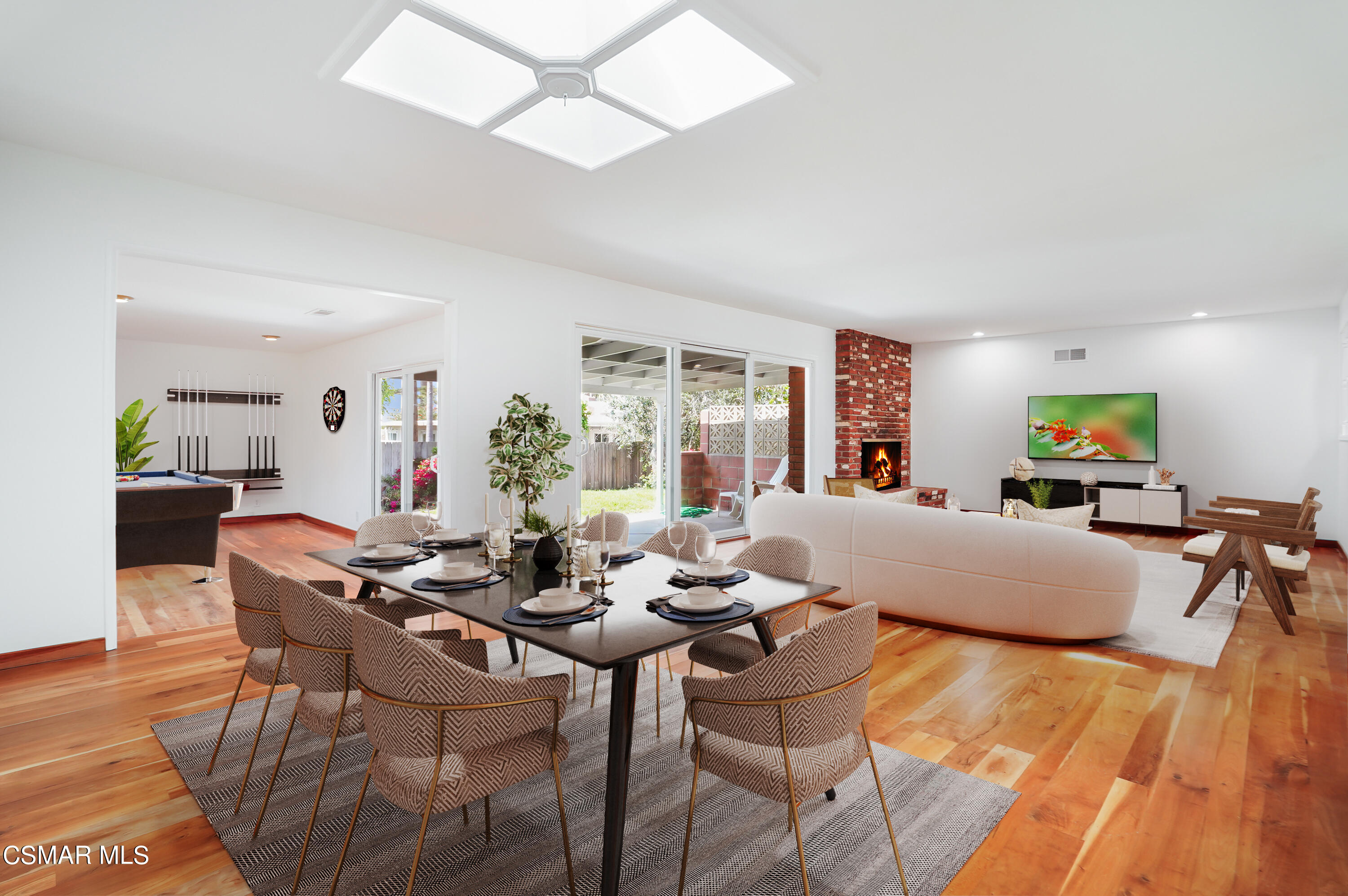 16 Mansfield Lane Camarillo, CA 93010 - Photo 7 of 22 a living room with furniture and wooden floor