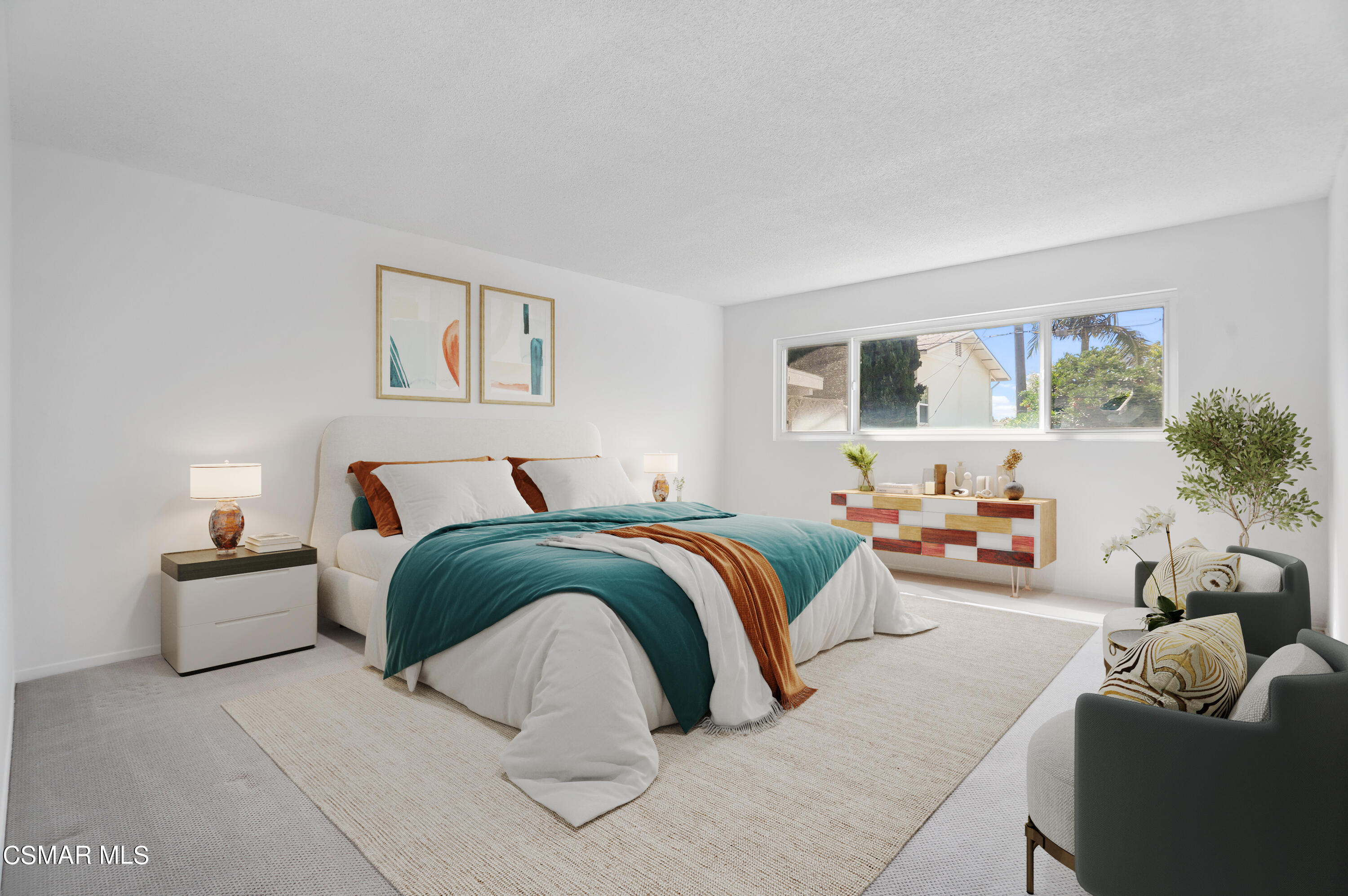 16 Mansfield Lane Camarillo, CA 93010 - Photo 10 of 22 a spacious bedroom with a bed and glass window