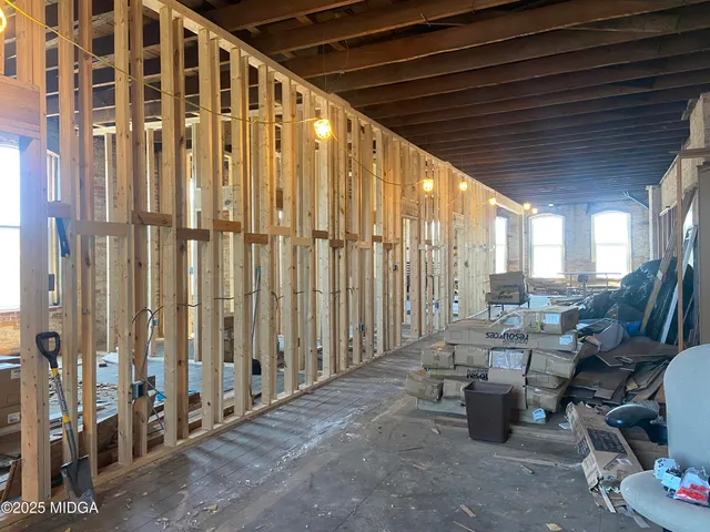a view of balcony with couch