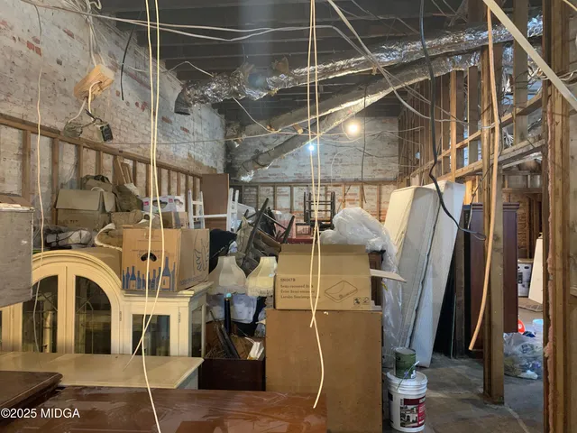 a view of gym equipment and children