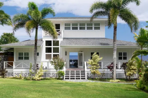 front view of house with a yard