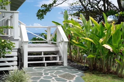 a house with a tree in front of it