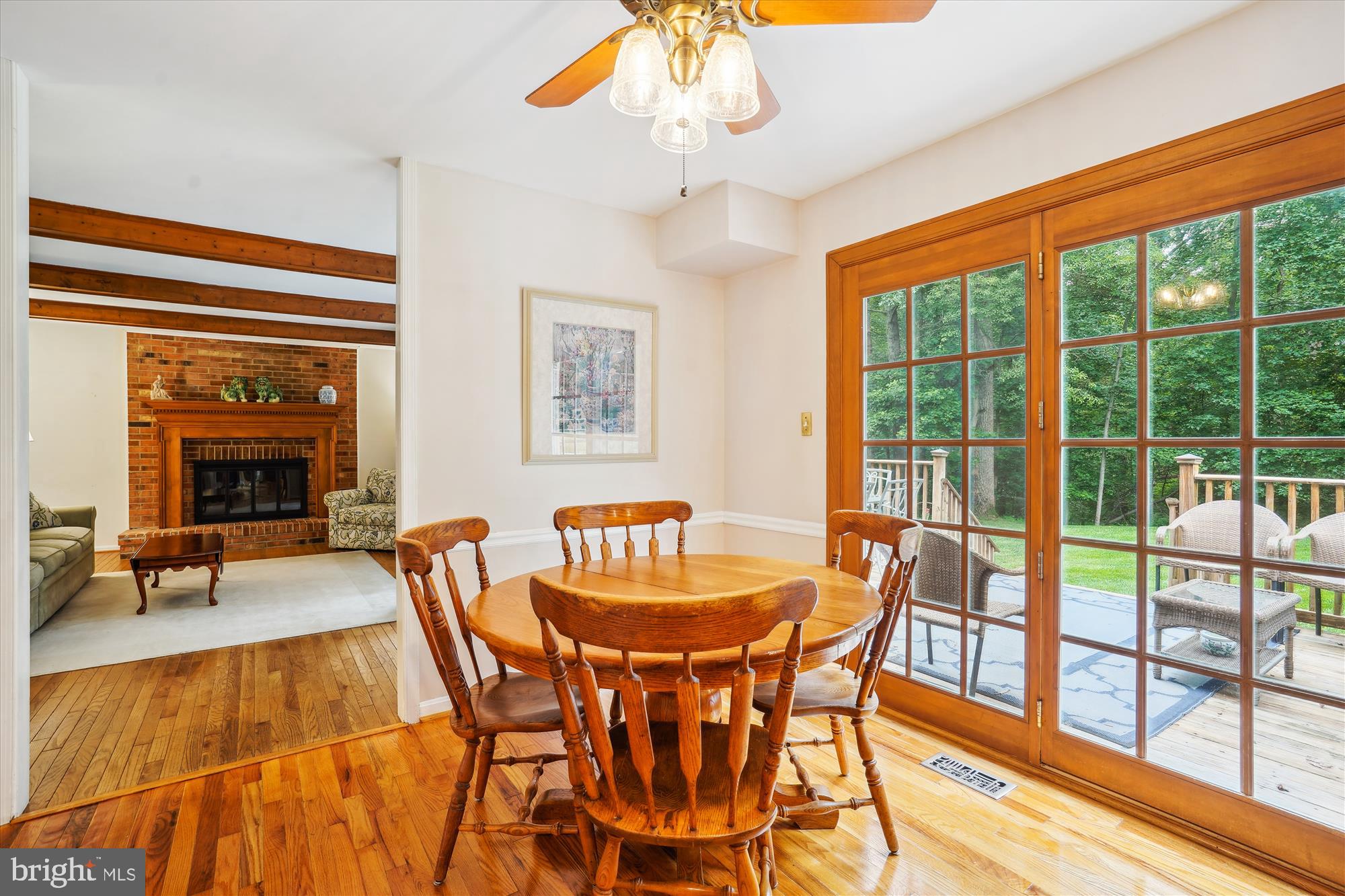 3307 Miller Heights Road Oakton, VA 22124 - Photo 15 of 56 Access to Deck & Yard