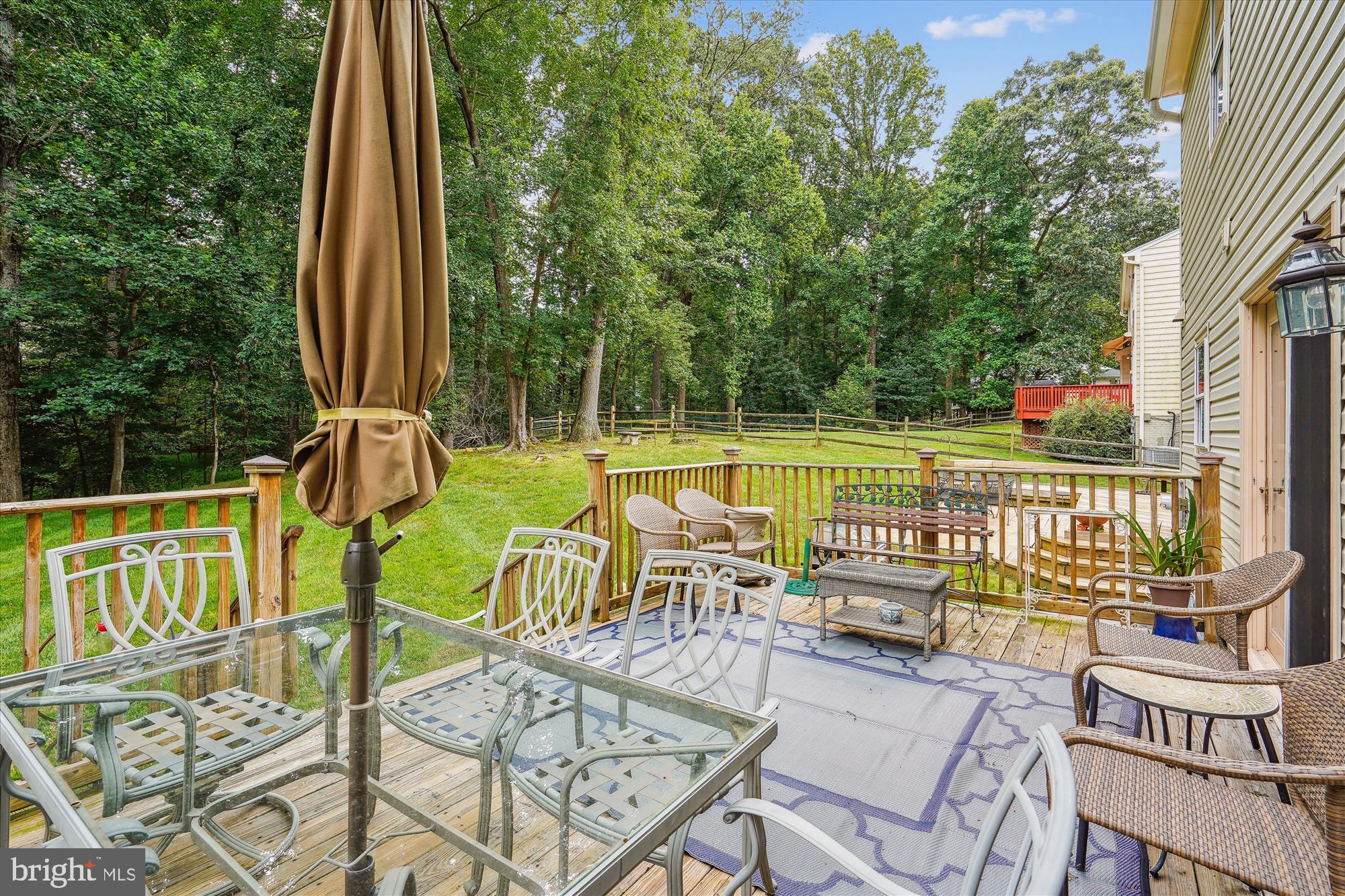 3307 Miller Heights Road Oakton, VA 22124 - Photo 20 of 56 Deck Overlooks Spacious Backyard