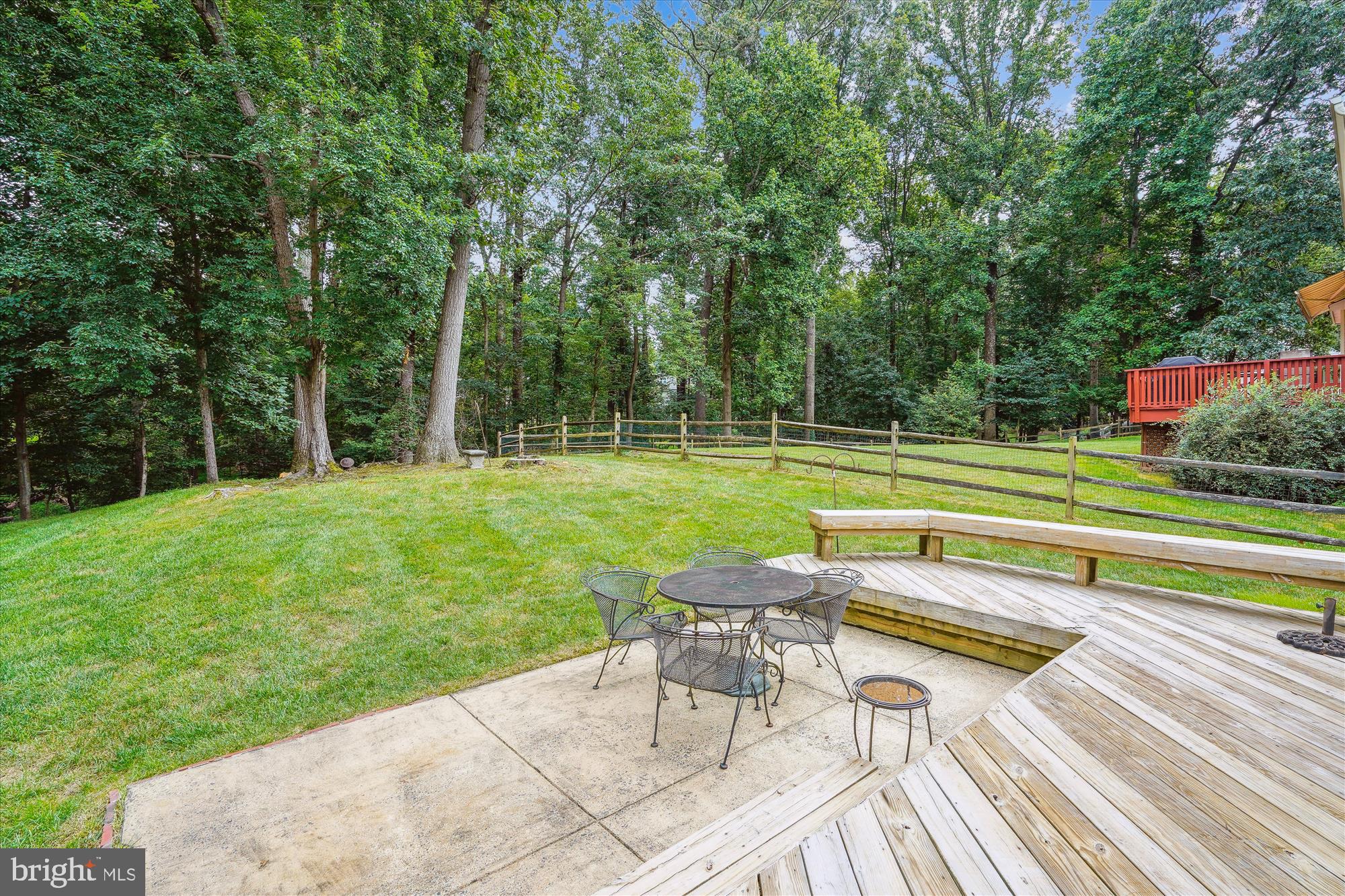 3307 Miller Heights Road Oakton, VA 22124 - Photo 21 of 56 2nd Deck with Buil-in Seating