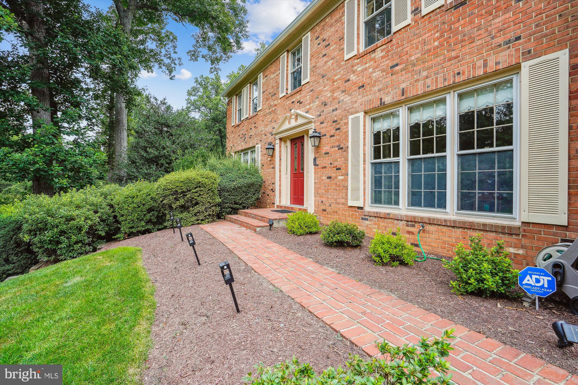 3307 Miller Heights Road Oakton, VA 22124 - Photo 3 of 56 Welcoming Brick walkway