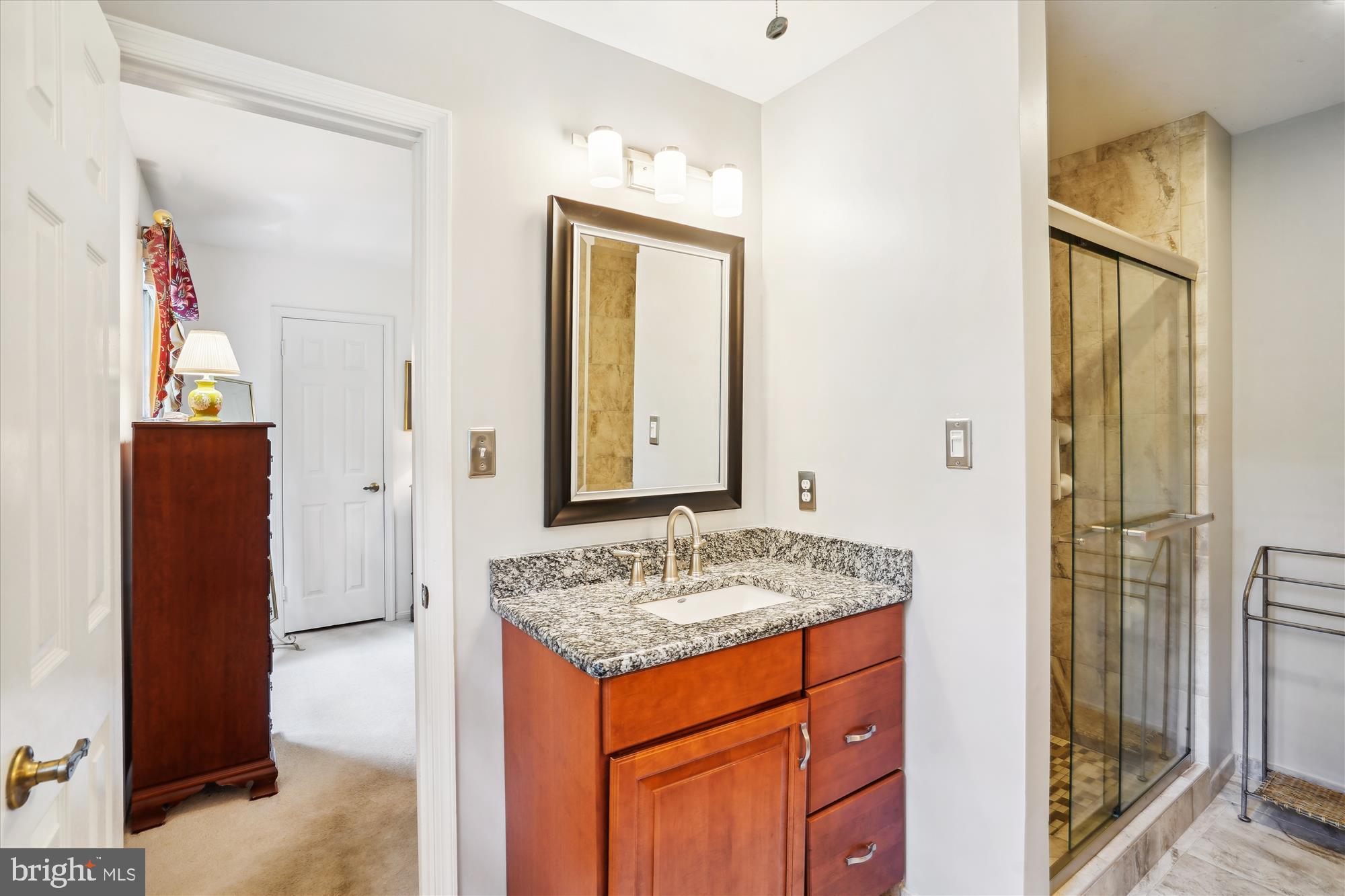 3307 Miller Heights Road Oakton, VA 22124 - Photo 33 of 56 Walk in Shower & 1 of 2 Vanities