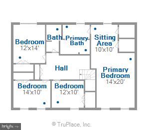 3307 Miller Heights Road Oakton, VA 22124 - Photo 55 of 56 Upper Level Floorplan