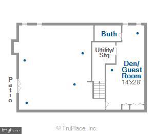 3307 Miller Heights Road Oakton, VA 22124 - Photo 56 of 56 Lower Level Floorplan