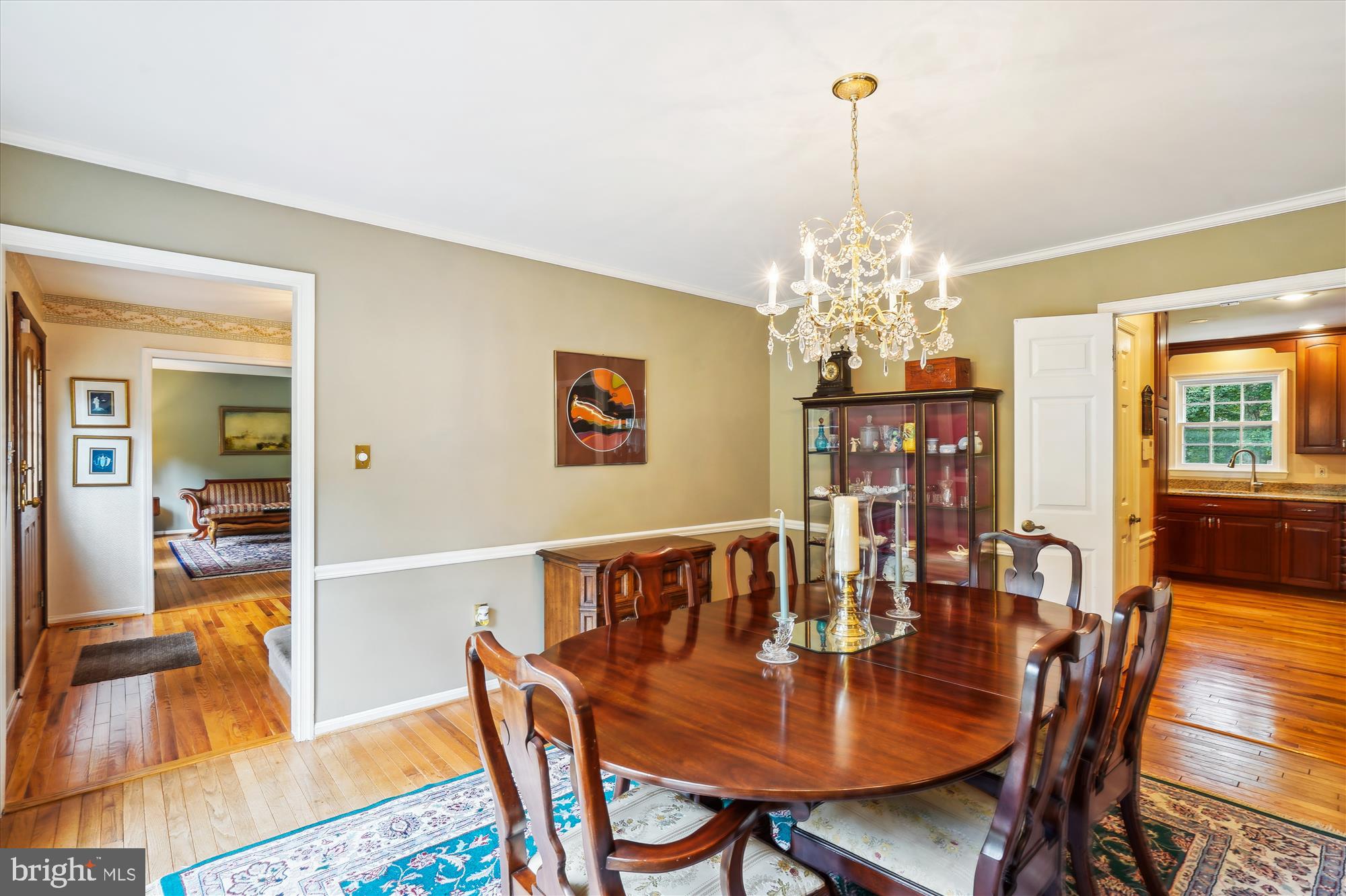 3307 Miller Heights Road Oakton, VA 22124 - Photo 9 of 56 Dining Rm is Open to Foyer & Kitchen