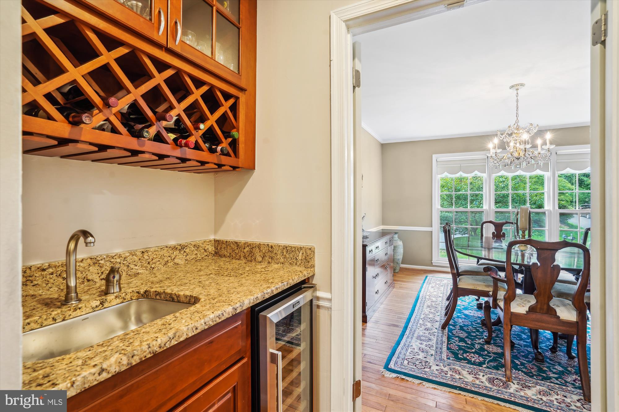 3307 Miller Heights Road Oakton, VA 22124 - Photo 10 of 56 Butle'rs Pantry w Wine Fridge & Sink