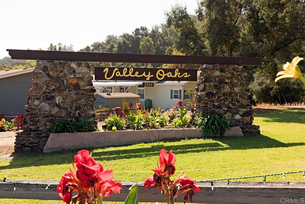 3909 Reche Road, Unit 195 Fallbrook, CA 92028 - Photo 17 of 25 a view of outdoor space with garden