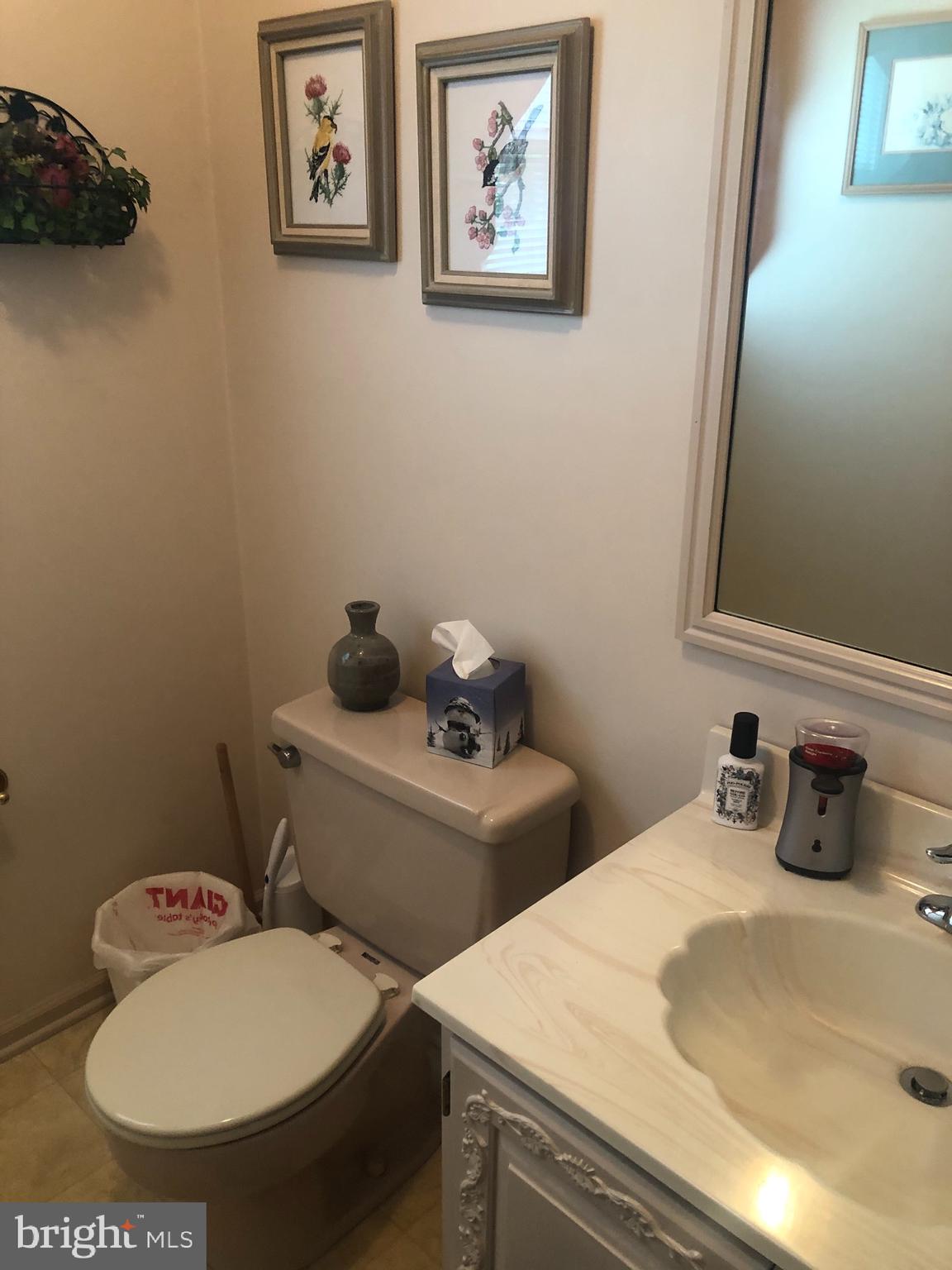 727 Pheasant Run Road West Chester, PA 19382 - Photo 48 of 73 Powder Room off Kitchen and Laundry Room
