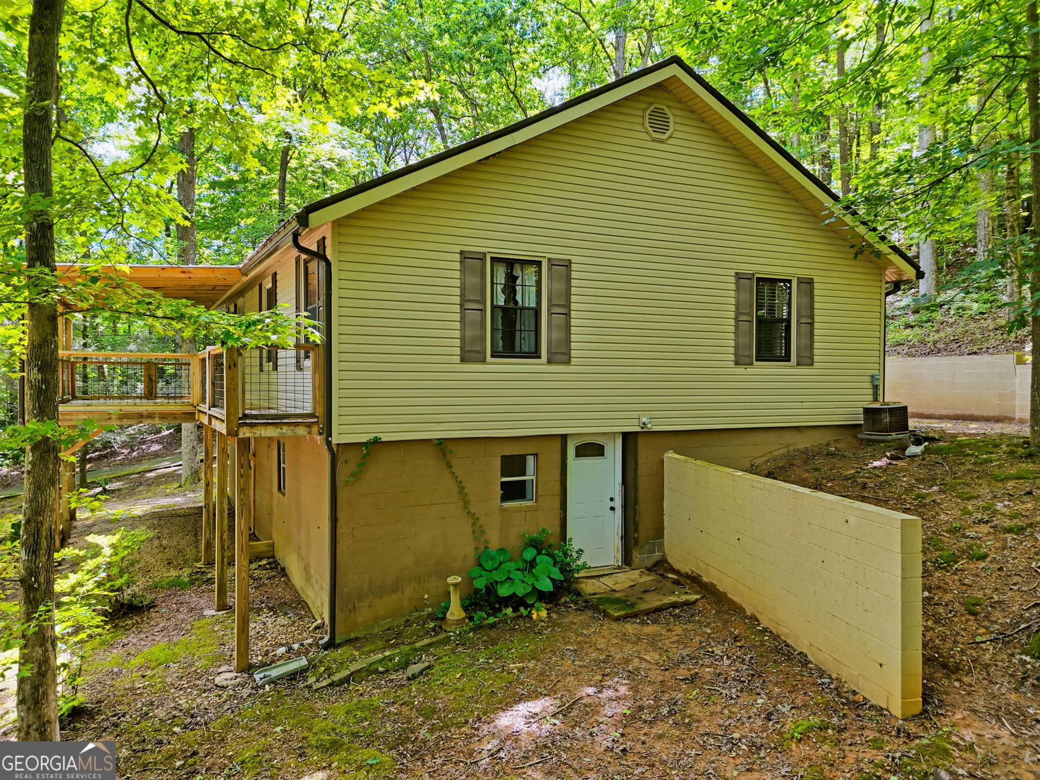 629 Goose Island Road Cherry Log, GA 30522 - Photo 47 of 52 a view of a house with a yard