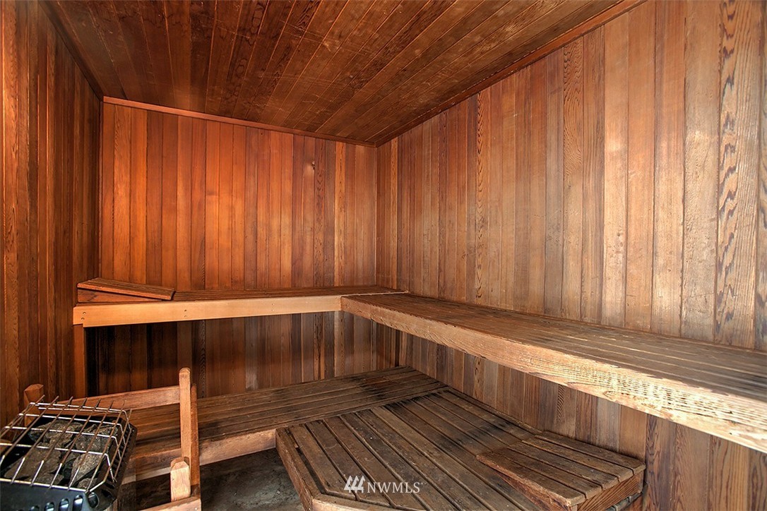 2201 3rd Avenue, Unit 1001 Seattle, WA 98121 - Photo 19 of 20 a view of a room with wooden walls