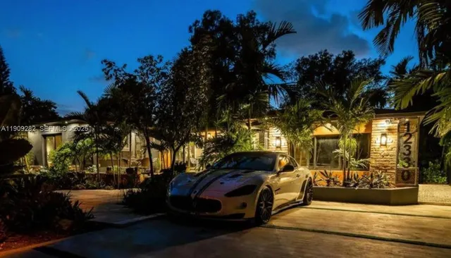 a view of outdoor space and yard