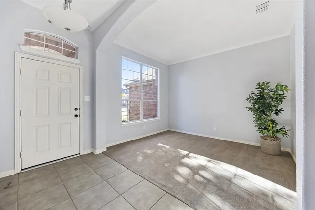 a view of a hallway with elevator