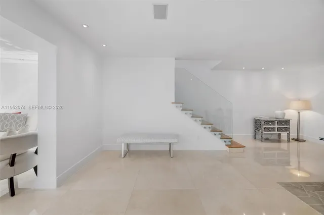 a view of entryway and hall