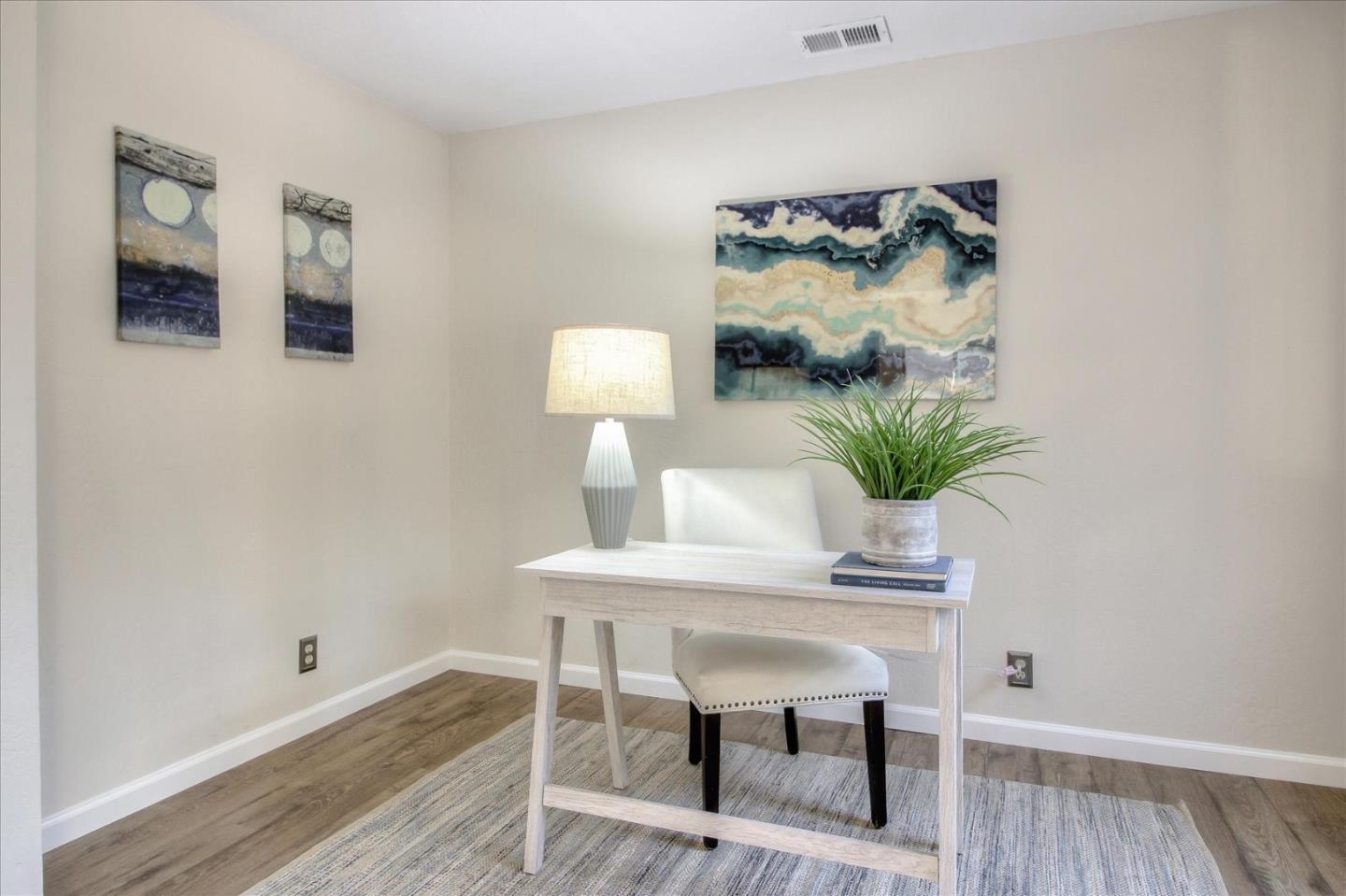 5278 Garrison Circle San Jose, CA 95123 - Photo 16 of 31 a view of a workspace with furniture and wooden floor