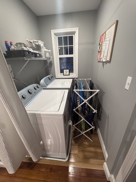 35 Mendelssohn Street, Unit 2 Boston, MA 02131 - Photo 9 of 13 a utility room with dryer and washer