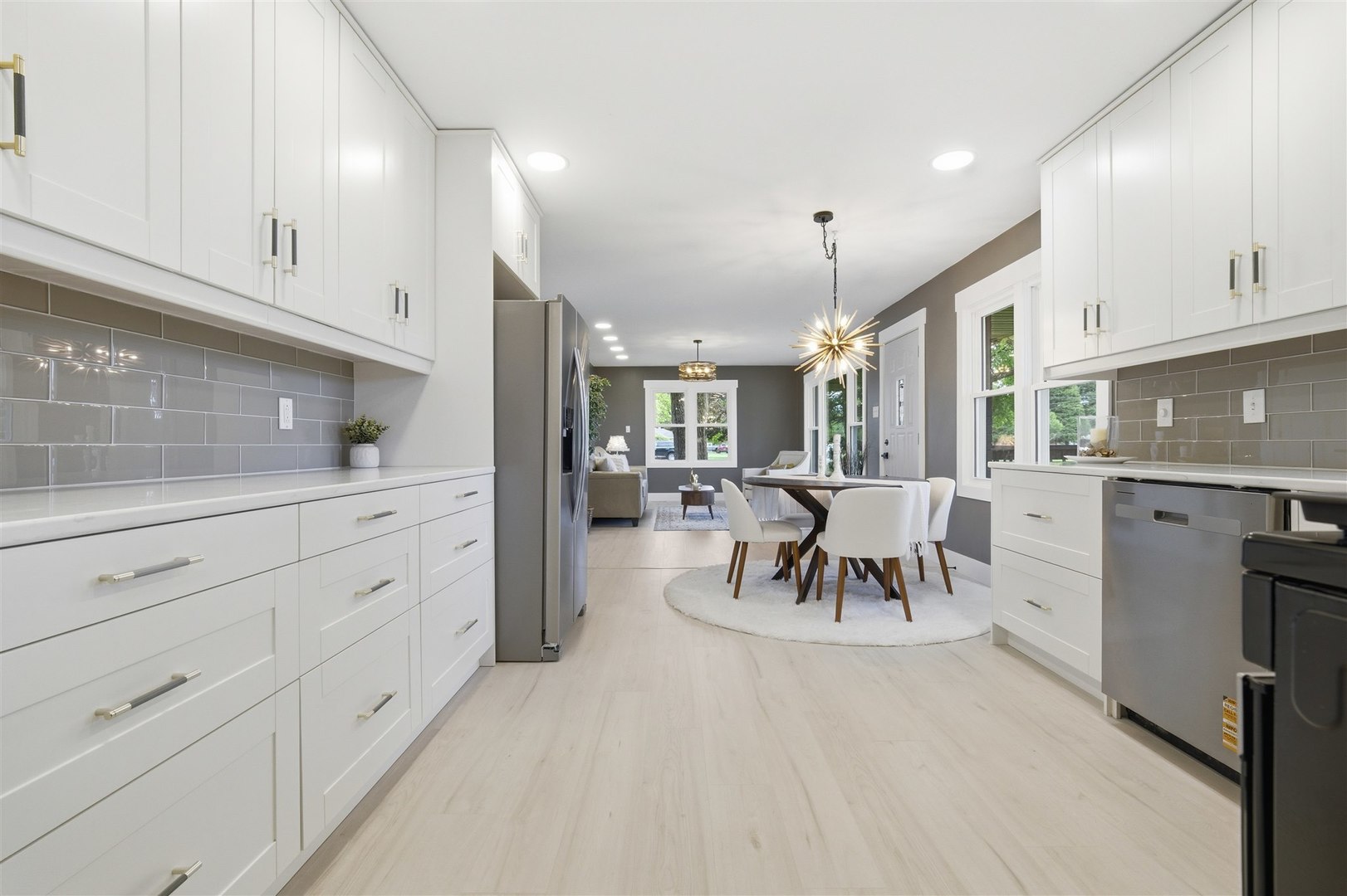 7277 East 3000 N Road Cornell, IL 61319 - Photo 2 of 40 a view of a dining area with furniture