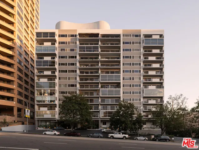 a front view of a building