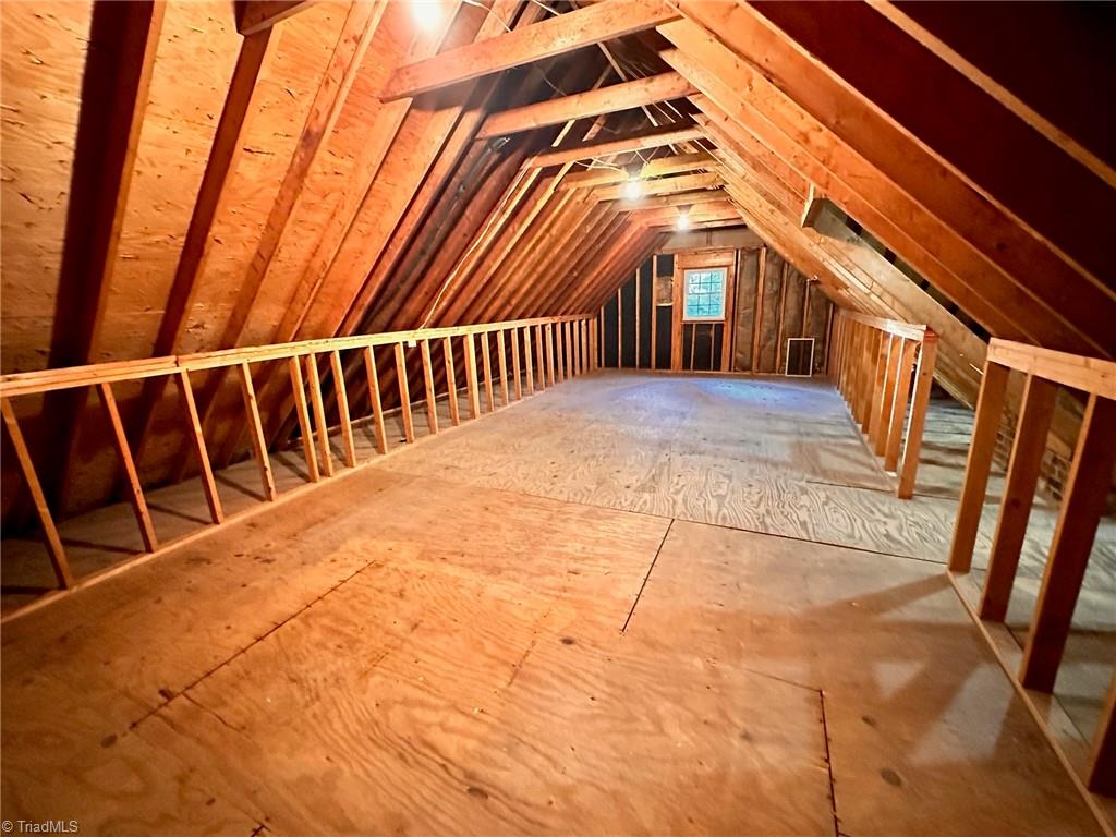 3415 Old Onslow Road Greensboro, NC 27407 - Photo 35 of 45 Massive unfinished attic area on 2nd level - above gagage
