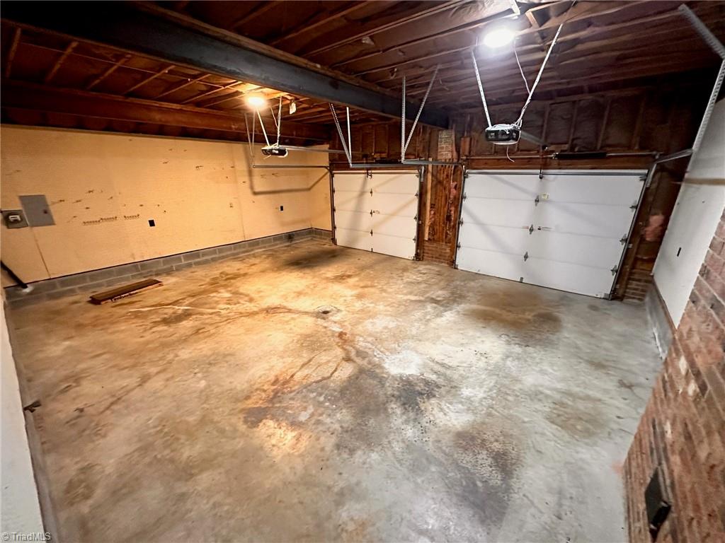 3415 Old Onslow Road Greensboro, NC 27407 - Photo 36 of 45 Interior of 2-bay garage
