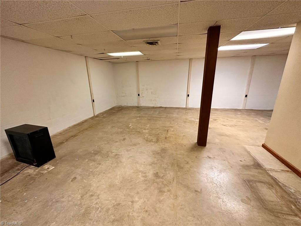 3415 Old Onslow Road Greensboro, NC 27407 - Photo 37 of 45 Unfinished basement area