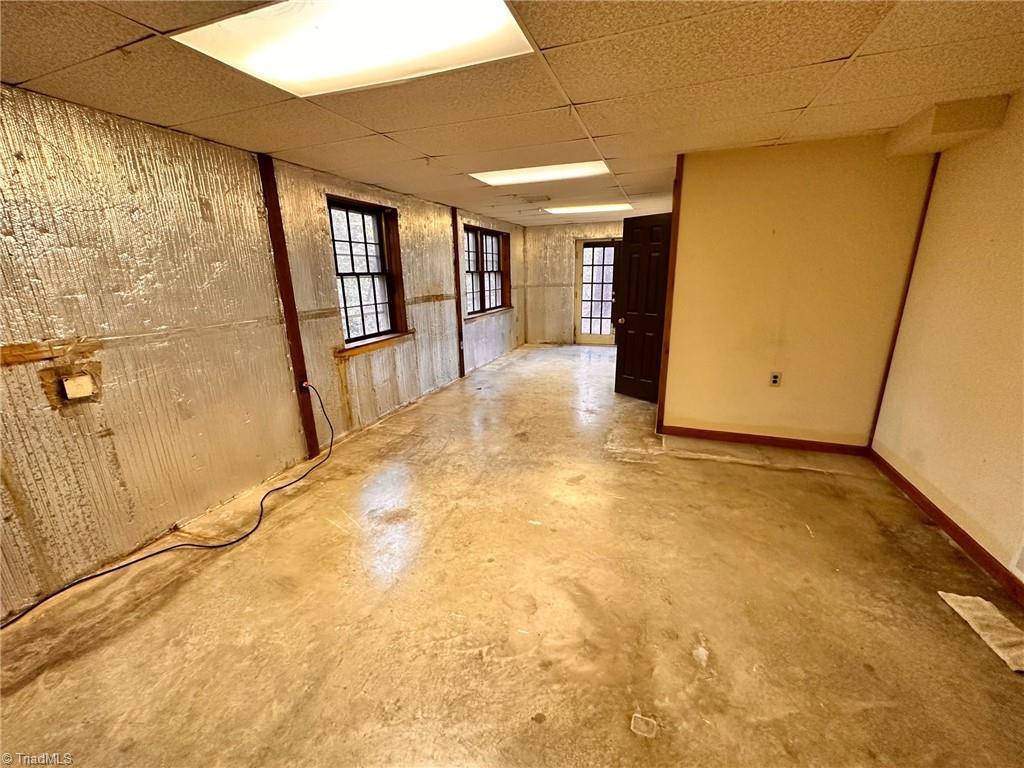 3415 Old Onslow Road Greensboro, NC 27407 - Photo 38 of 45 Unfinished basement area with tons of potential