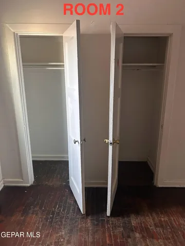 wooden floor in an empty room