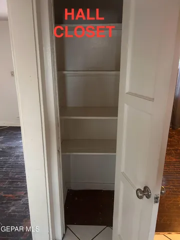 a close up view of a fireplace