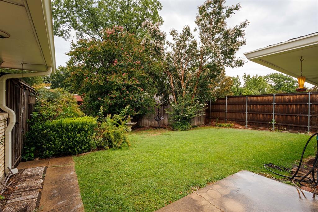 605 East Spring Valley Road Richardson, TX 75081 - Photo 23 of 24 Backyard from back patio