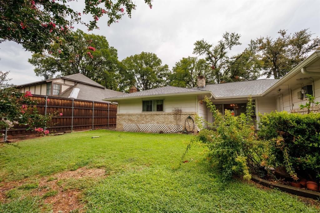 605 East Spring Valley Road Richardson, TX 75081 - Photo 24 of 24 Back yard from fence