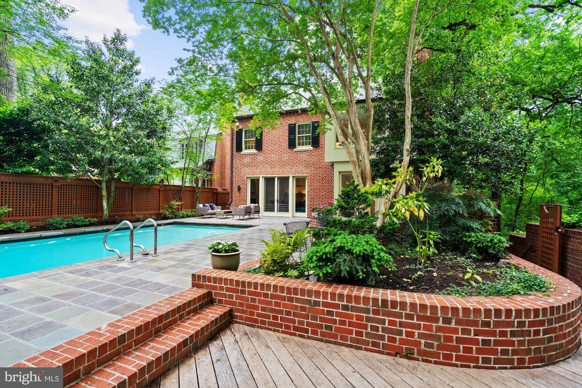 Beautiful, private grounds with  heated pool