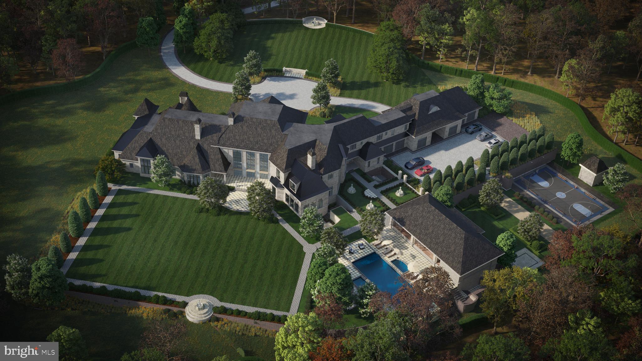 15125 Devlin Drive Glenelg, MD 21737 - Photo 8 of 8 an aerial view of a house with outdoor space pool seating area and lake view