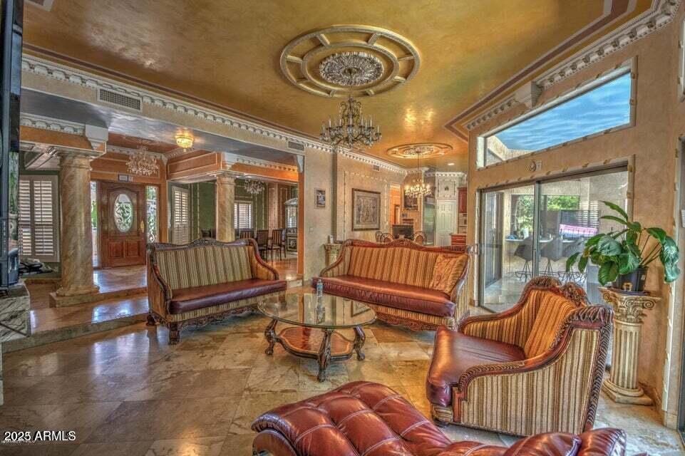 1502 West Port Au Prince Lane Phoenix, AZ 85023 - Photo 4 of 17 living room diff angle