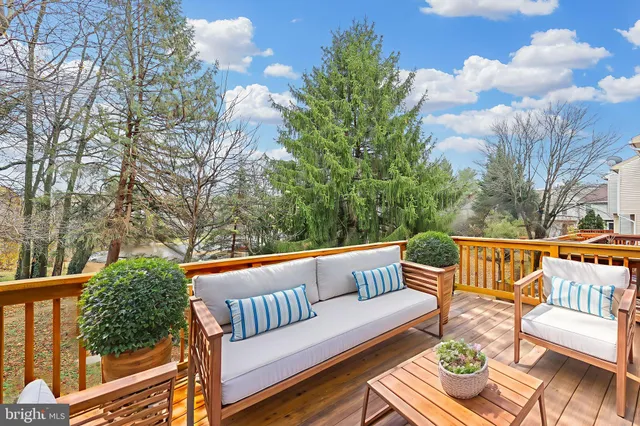 a view of a house with a large window
