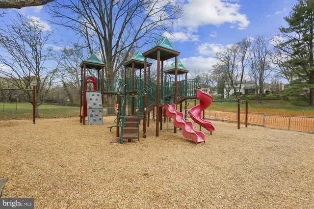 a view of a swimming pool with a yard