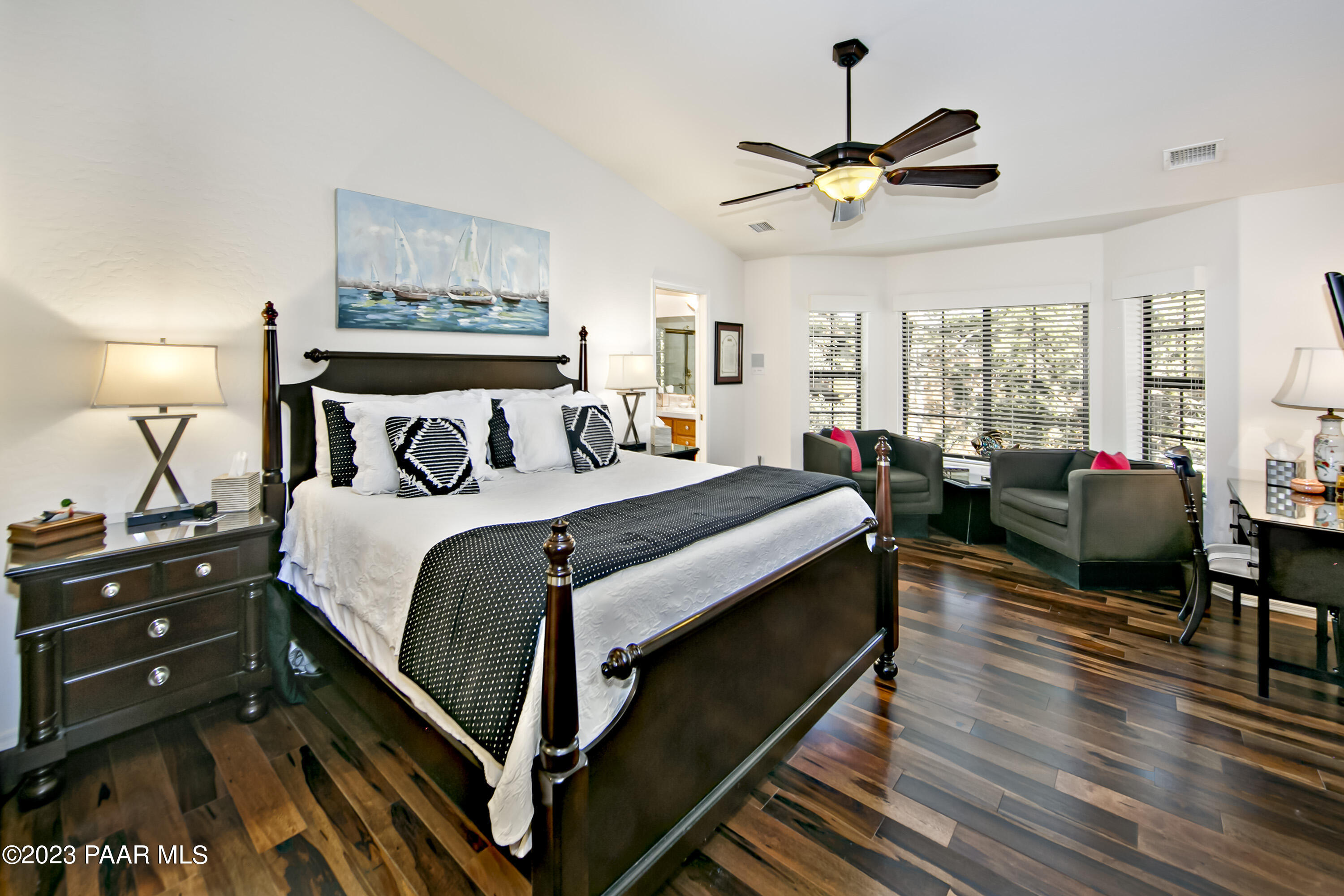 1195 West Timber Ridge Road Prescott, AZ 86303 - Photo 11 of 28 rimary Bedroom with Sitting Area