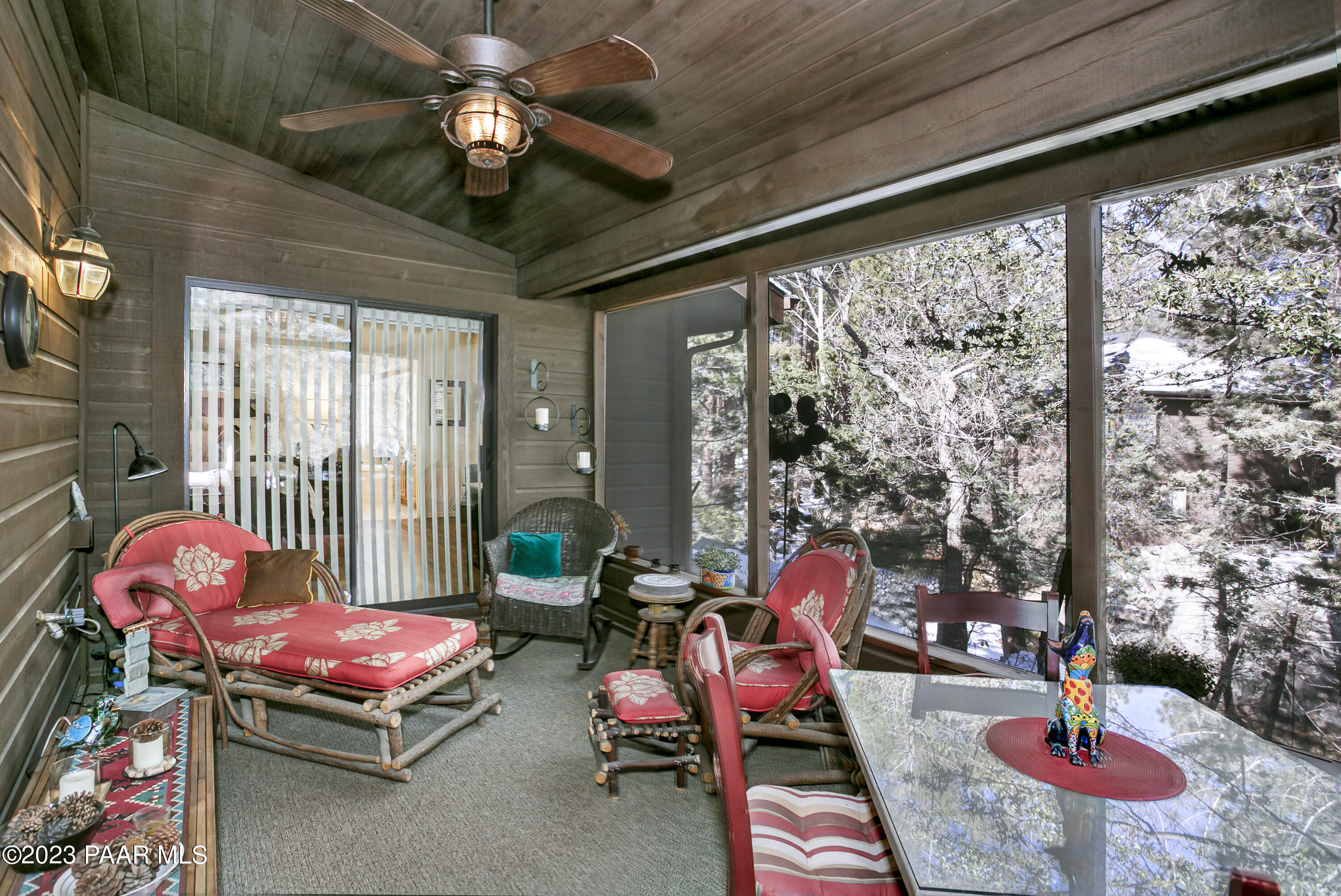 1195 West Timber Ridge Road Prescott, AZ 86303 - Photo 20 of 28 Screened in Patio