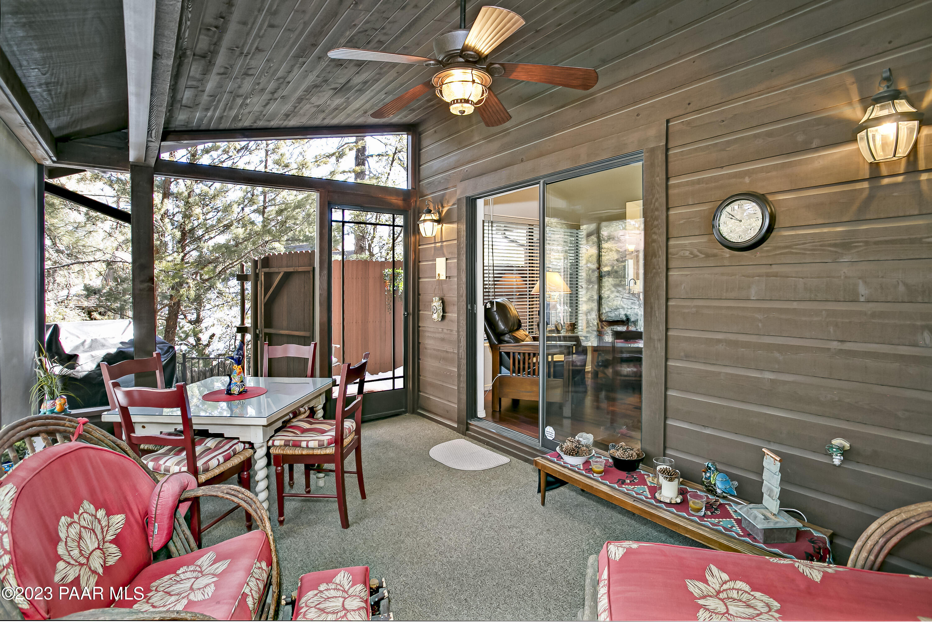 1195 West Timber Ridge Road Prescott, AZ 86303 - Photo 21 of 28 Screened in patio