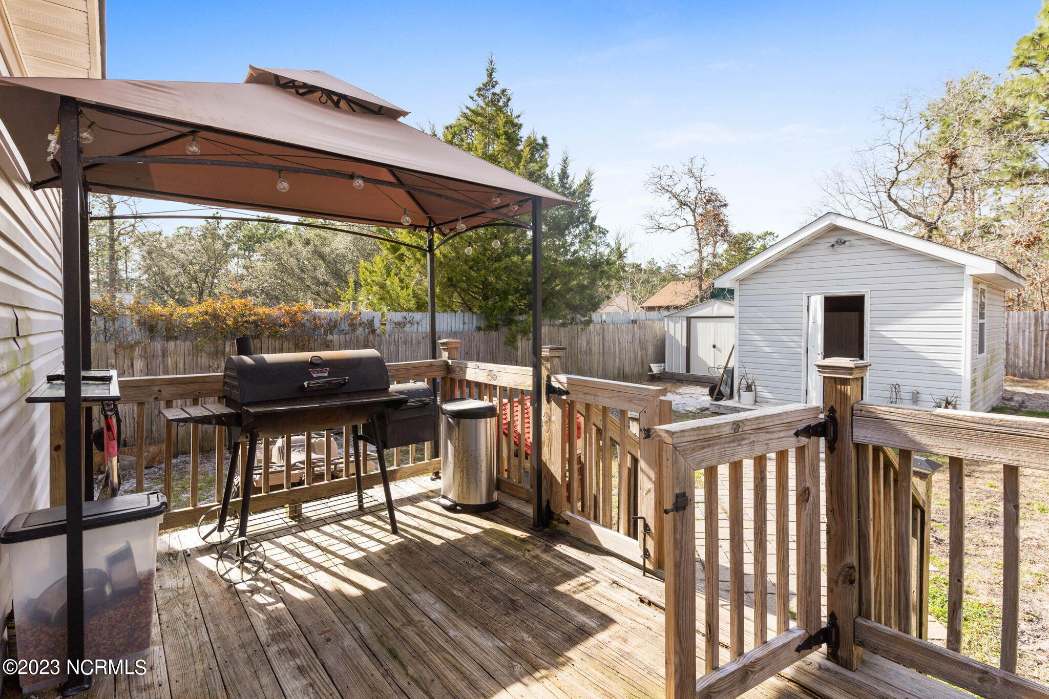 549 Edgewood Road Southport, NC 28461 - Photo 26 of 33 back deck