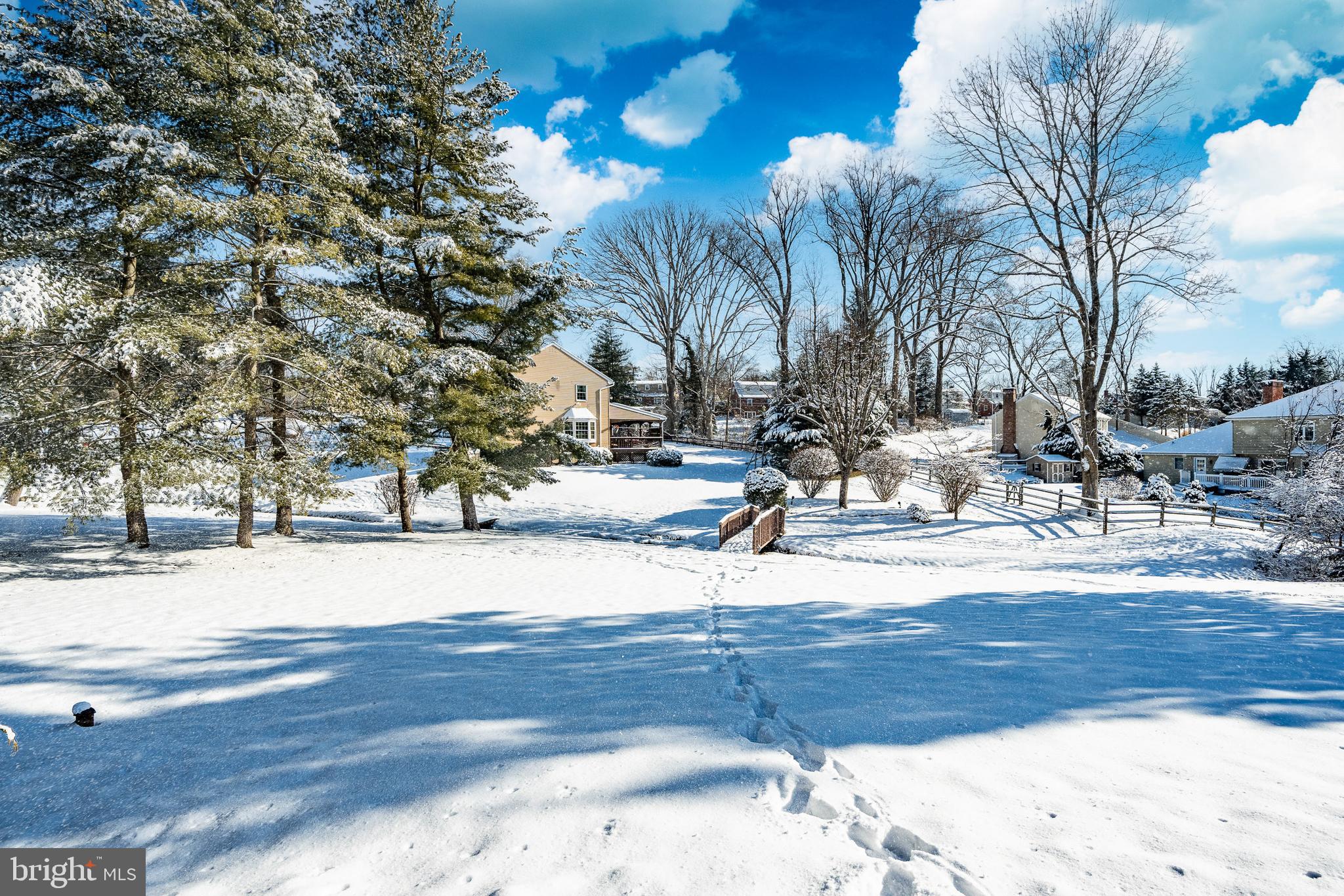 23 Newtown Woods Road Newtown Square, PA 19073 - Photo 39 of 41 Large back yard