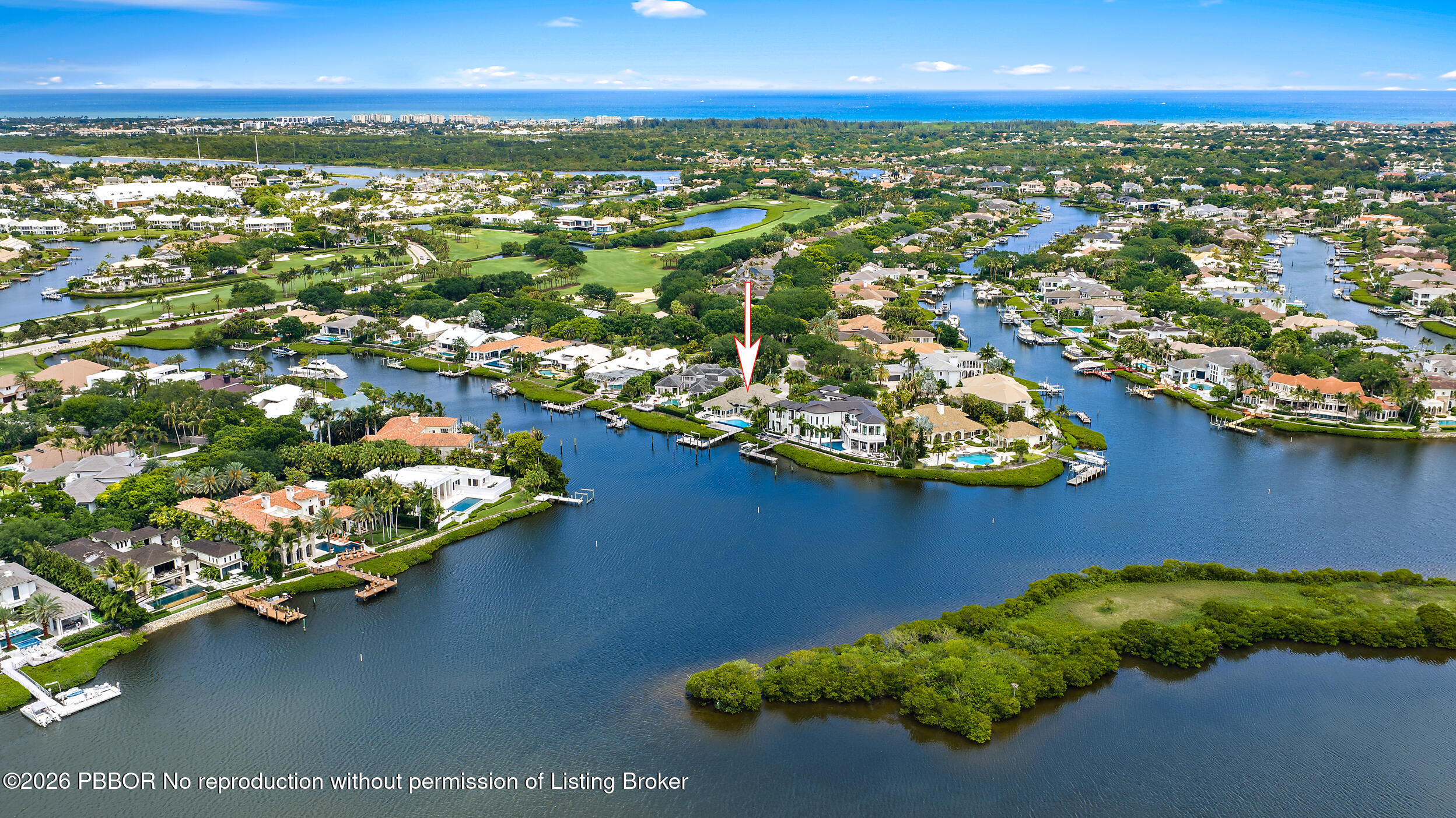 121 Commodore Drive Jupiter, FL 33477 - Photo 35 of 55 Aerial