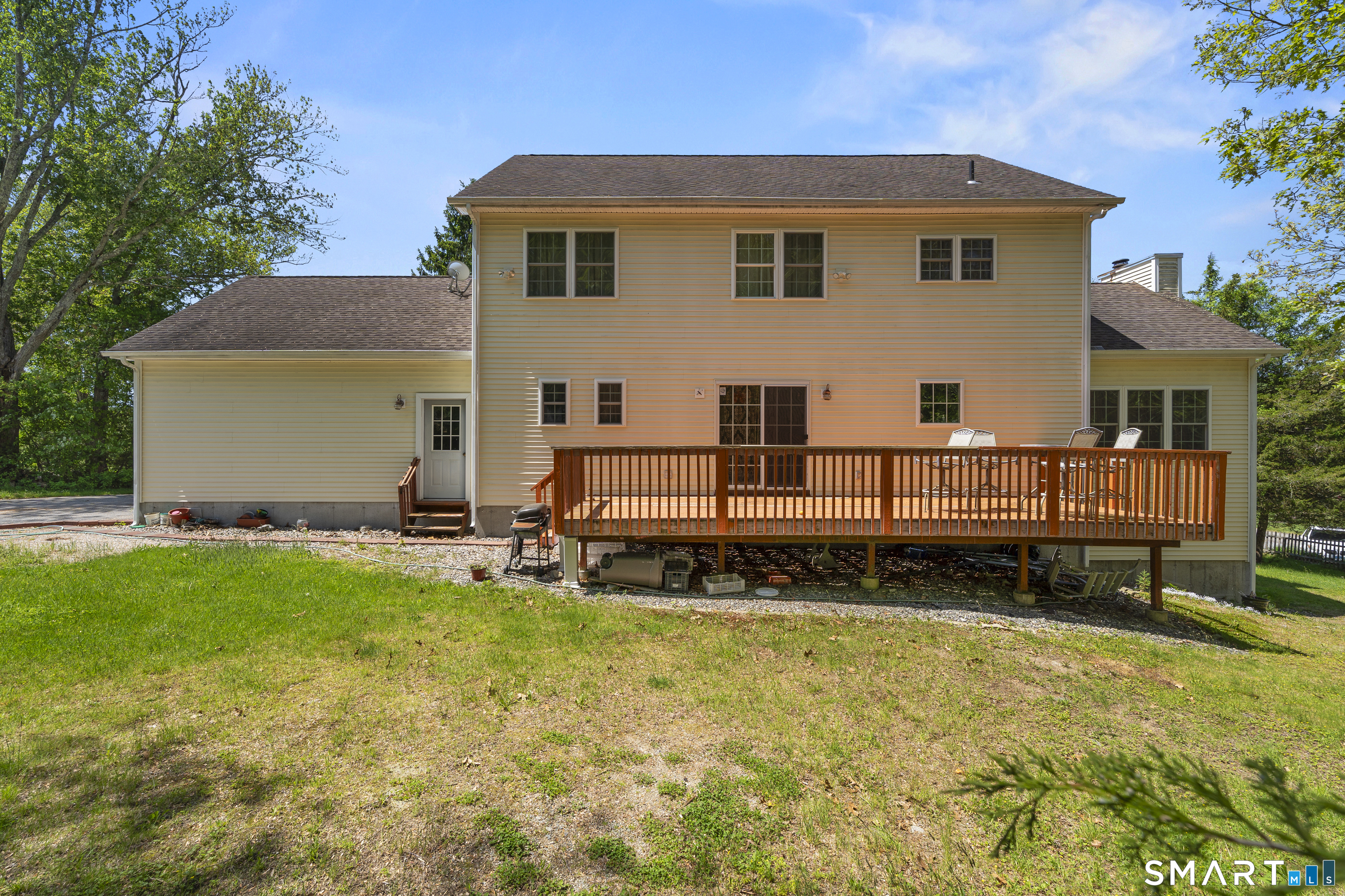 52 Middle Road Preston, CT 06365 - Photo 38 of 39 a view of a house with backyard and sitting area