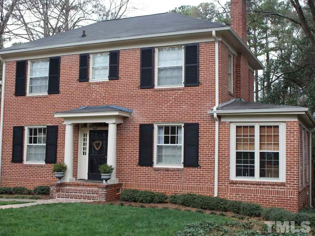 3400 Ruffin Street Raleigh, NC 27607 - Photo 21 of 21 a brick house that has a lots of windows in it