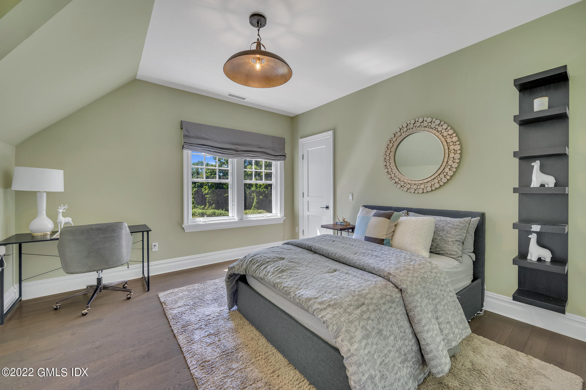 269 Riversville Road Greenwich, CT 06831 - Photo 25 of 55 a bedroom with a bed and window