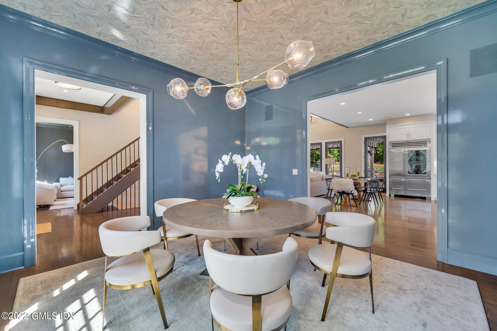 269 Riversville Road Greenwich, CT 06831 - Photo 8 of 55 a view of a dining room with furniture and wooden floor